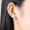 New 925 Sterling Silver Earrings 5A Zircon For Women Exquisite Student Girlfriend Jewelry Accessories Wedding Fashion Gift