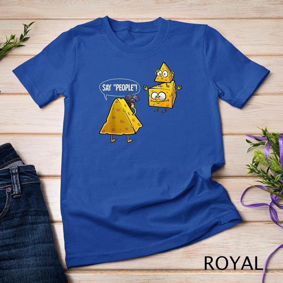 Cool Photography Gift Men Women Cheese Photographer Lovers Unisex T-shirt 12 4XL