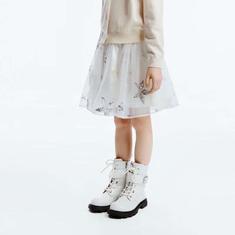 Little MO&Co. Girls  Sequin Mesh A-line Party Skirt 130