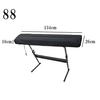 VIEAURA Electronic Piano Cover, 88-Key Keyboard Cover, Keyboard Protection, Dustproof, Lightweight, Breathable, Adjustable, Black