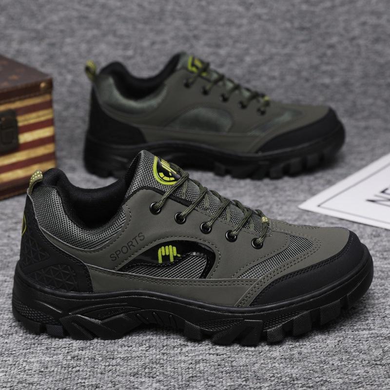 Outdoor hiking shoes men's mesh low-top sports shoes labor insurance shoes hiking casual shoes cold sticky men's shoes