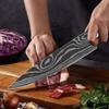 Kitchen Knives 7CR17 High Carbon Stainless Steel Damascus Drawing Gyuto Cleaver Set Slicer Santoku Knife Chef Knife
