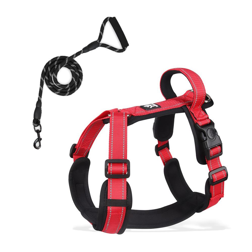 Nové vodítko pro psy, dvoudílný hrudní popruh pro domácí mazlíčky, vodítko pro venčení malých a středních psů