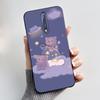 Custodia Per Nokia 8 / Nokia 8 Sirocco Custodia per Telefono Estetica Moda Gatto Carino Nero Opaco Morbido TPU Silicone Copertura Protettiva Paraurti