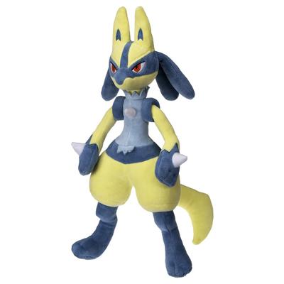 TAKARA TOMY Pokemon plīša rotaļlieta Dzeltenais Lucario