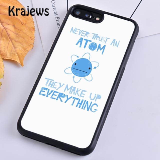 Atom Chemistry Science For iPhone 17 Air 16 Phone Case Cover 15 14 Plus 12 13 Pro Max Coque Fundas