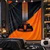 Wandbehang Wandteppich McLaren Druckstoff für Wohnzimmer Schlafzimmer Heimdekoration
