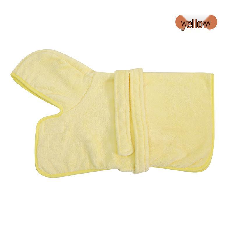 Pet Bath Towel: Quick-Drying, Absorbent Robe for Dogs & Cats