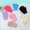 Einfache einfarbige Erwachsenen- und Kinder-Winter-Warm- und Winddicht-Plüschhandschuhe für Winter-Outdoor-Bekleidung