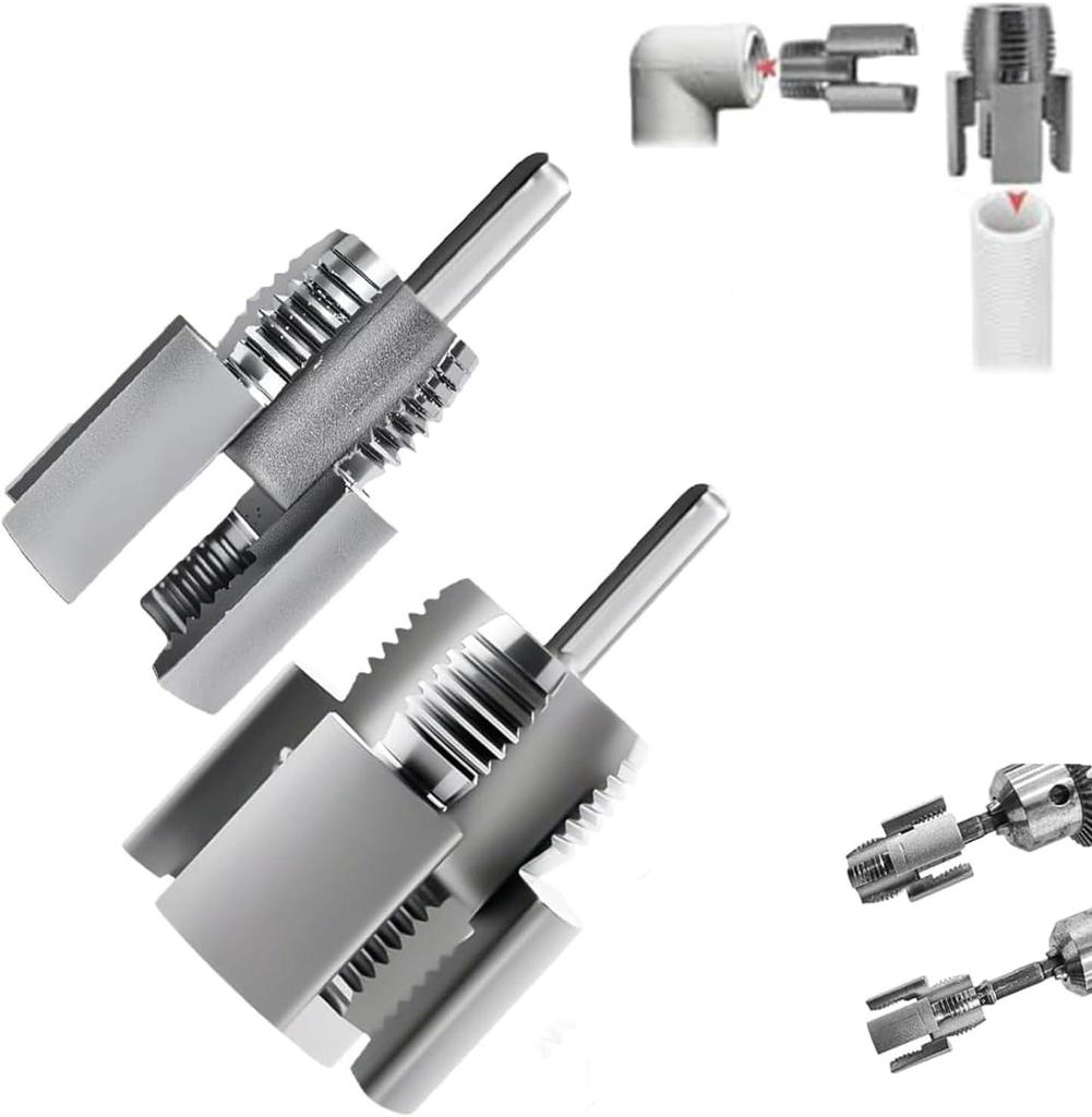 1/2 & 3/4 PPR Water Pipe Threading Tool with Internal/External Thread Tap