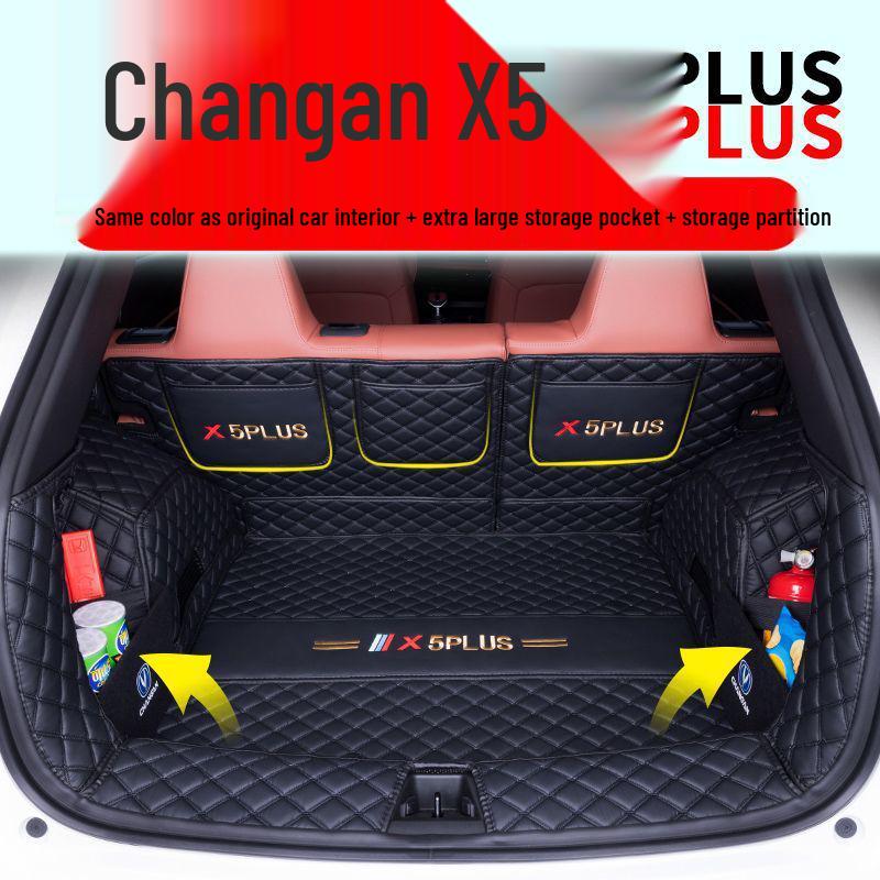 Compatible Trunk Mat for 26 Changan Second-Gen X5Plus Models - Custom Interior Tail Box Mat
