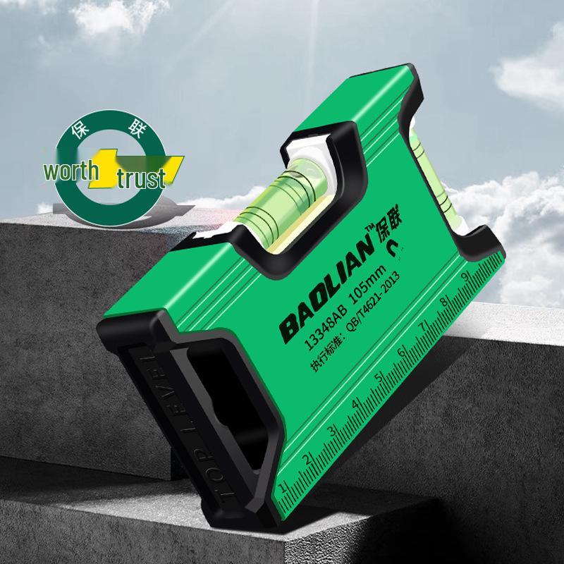 Baolian Precision Magnetic Mini Multi-Function Aluminum Alloy Level Ruler