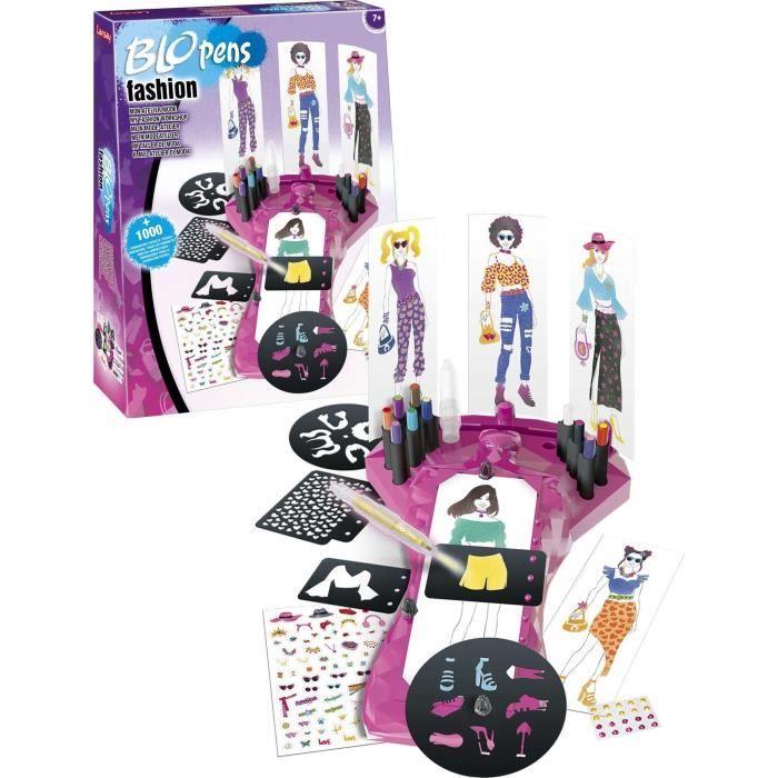 Blopens Fashion - Lansay - Můj módní ateliér - Efekt airbrushe - Personalizace