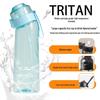 High-Capacity Flavored Tritan Water Bottle Set with Aroma Ring - Heat Resistant and In Stock