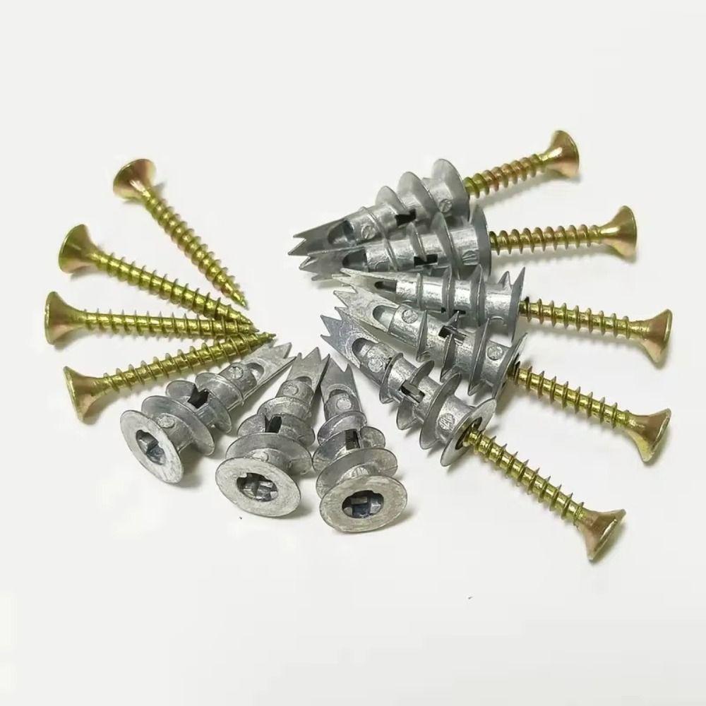 54pcs Fastening Screw Assortment Kit Self-Drilling Wall Screws Set Home Improvement