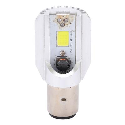 Motorcycle Headlight Bulb M2S H6 LED White Light with Super Bright COB Chip DC8‑80V 12W