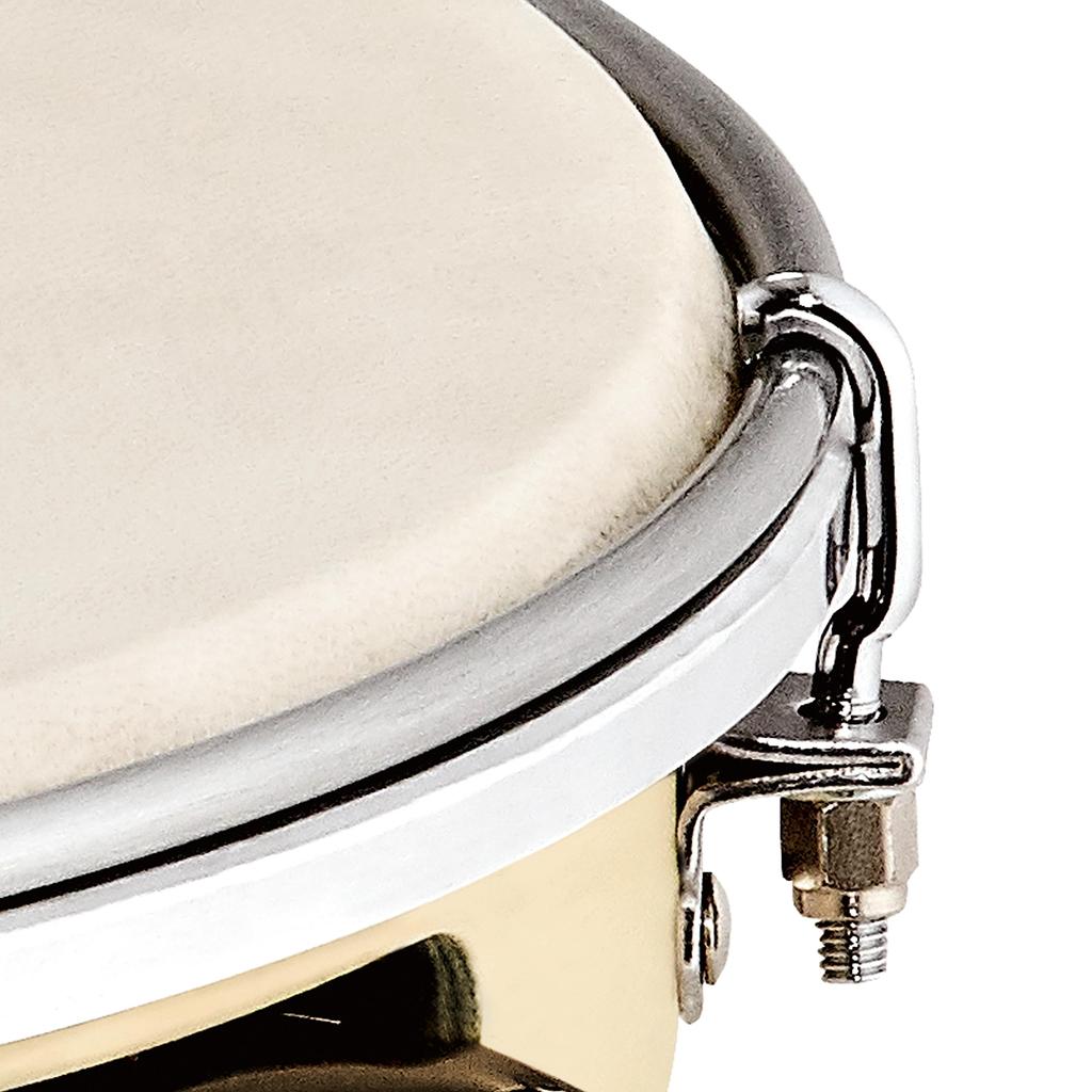 MEINL Percussion Traditional Wood Pandeiro Poplar Wood Natural Goat Skin Head Key PA10PW-M (Tuning Included) []