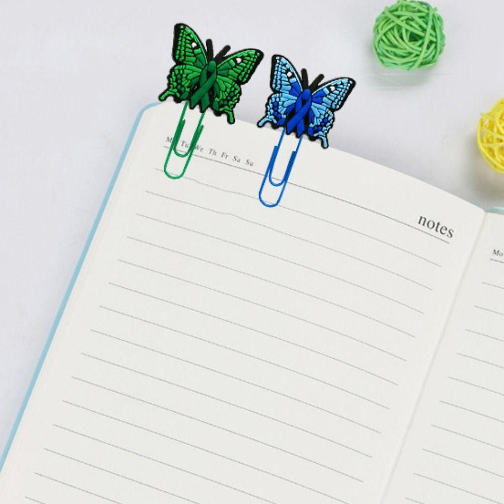 Scrapbooking Butterfly Bookmark Pagination Mark Creative Book Mark  School Office Supplies