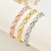Straight Women'S Bracelet, Creative Peach-Shaped Environmentally Friendly Alloy Bracelet, Street Stall Jewelry Bracelet