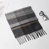 Men's Autumn & Winter Imitation Cashmere Plaid Scarf & Shawl