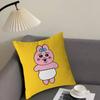 O-Opanchu U-Usagi Cartoon Animation Cushion Cover Pillow Cover Decor Pillowcase Printed Cushion Case For Couch