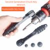 Iron Material Interchangeable Drill Chuck Key Wrench Magnetic Universal Chuck Key  Handgun Drill