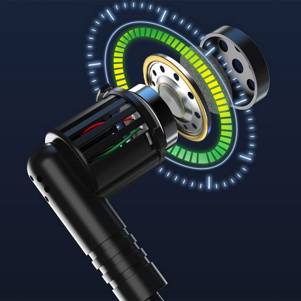 Tmei 2.4G Wireless Headset with Microphone, Stage, Portable Speaker, Lightweight, 3.5mm Stereo Mini Plug, Black (Black)