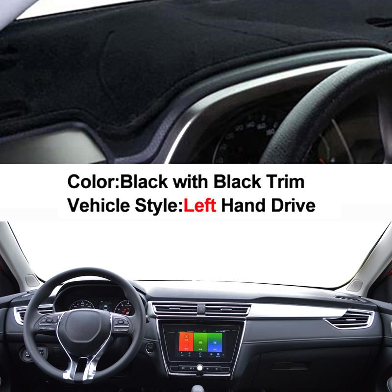 

Автомобильный внутренний чехол для приборной панели для ROEWE I5 EI5 2018, автоматический коврик для приборной панели, ковер, накидка, козырек от солнца, анти-УФ Black LHD