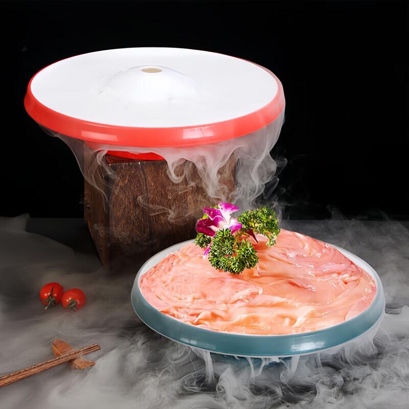 Commercial Melamine Dry Ice Serving Plate