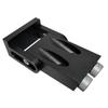 Black 15° Woodworking Pocket Hole Jig - Drilling Locator for Wood Board Installation