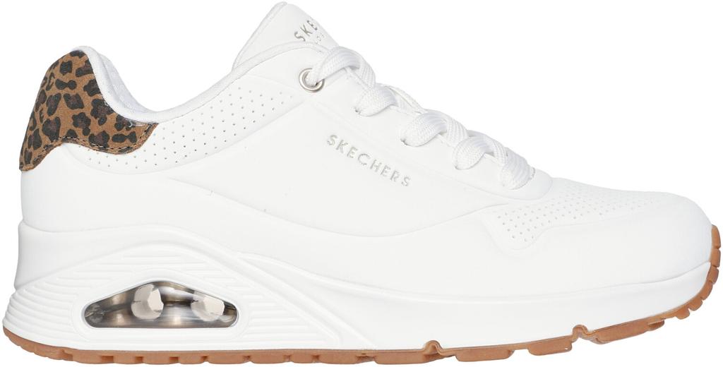 Леопардовые кроссовки Skechers Uno Jungle Nite Weiss