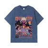 275 GSM Gewaschene T-Shirts 100% Baumwolle Delicious in Dungeon V2 Print Unisex Schweres Baumwoll-T-Shirt