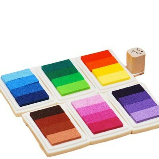 Spot Inkpad: Mini Gradient Color Concave Inkpad