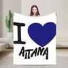 Butterfly Aitana  Plush Blanket Kids Adult  Flannel Throw Blanket For Bedroom Soft Warm Custom Quality Bedspread Gift