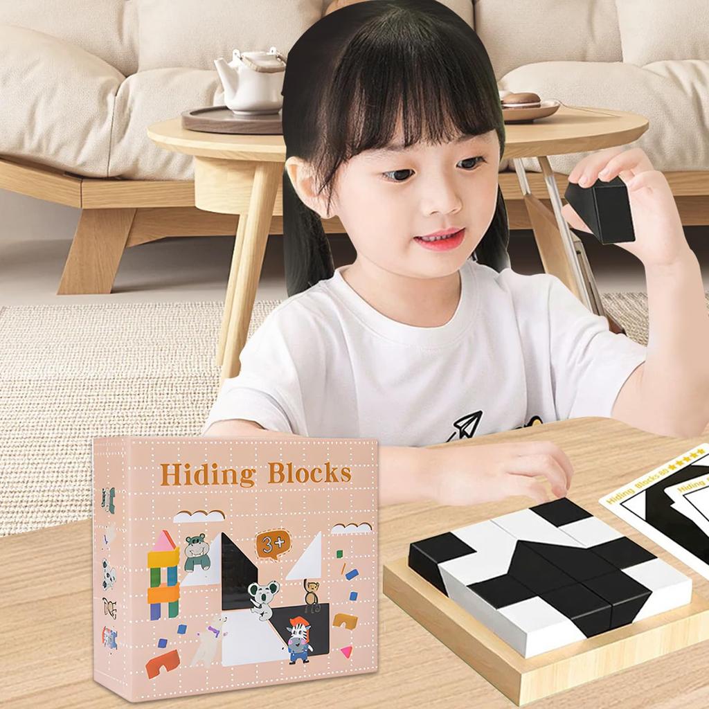ANYTOP Challenge A 3D puzzle toy that hides building a brain training educational toy that develops observation and thinking Includes 40 challenge