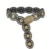 Women's Retro Oval Patchwork Belt Bohemian Western Cowboy Style Accessory