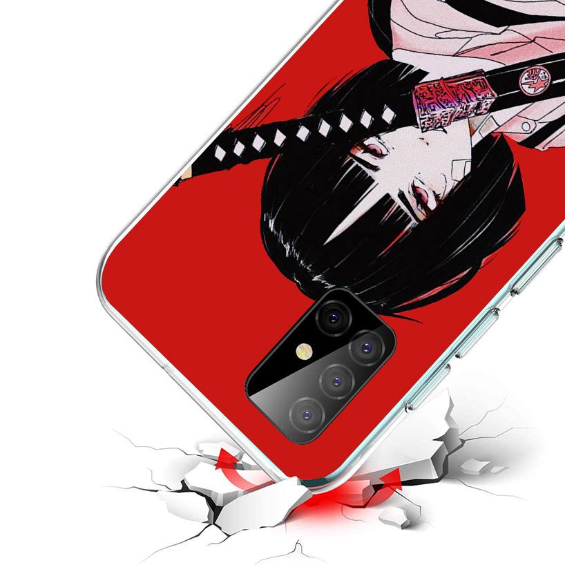 Japanese Style Anime Girl Phone Case For Samsung Galaxy A17 A16 A15 A14 A13 A57 A56 A55 A54 A53 A37 A36 A35 A34 A33 A26 A25 A24