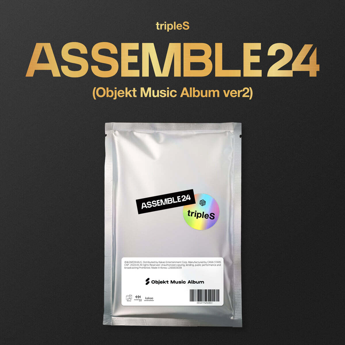 

tripleS (Triples) - 1st Album: ASSEMBLE24 [Objekt Music Album ver2]