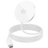 Qi2.2 Magnetic Wireless Charger with Low-Temperature Heat Dissipation, 25W Fast Charging for Apple 17 Phones.