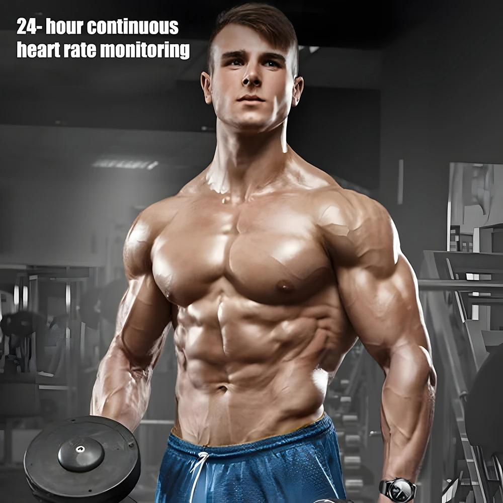 2025 New Headset Smart Watch With Earbuds TWS Bluetooth Call Music Control Blood Pressure Detect Smartwatch For Men Android IOS