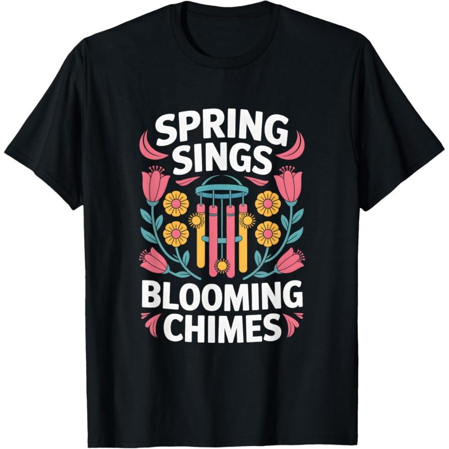 

Wind Chimes for All Seasons - For Holiday Celebrators T-Shirt(2) XXXXXL чорний