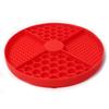 Pet Silicone Non-Slip Slow Feeder Mat - Round Food-Grade Lick Mat for Cats & Dogs