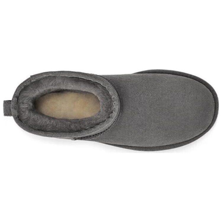 UGG W Classic Mini Ii Fleece Lined Gray Women's 1016222-GREY