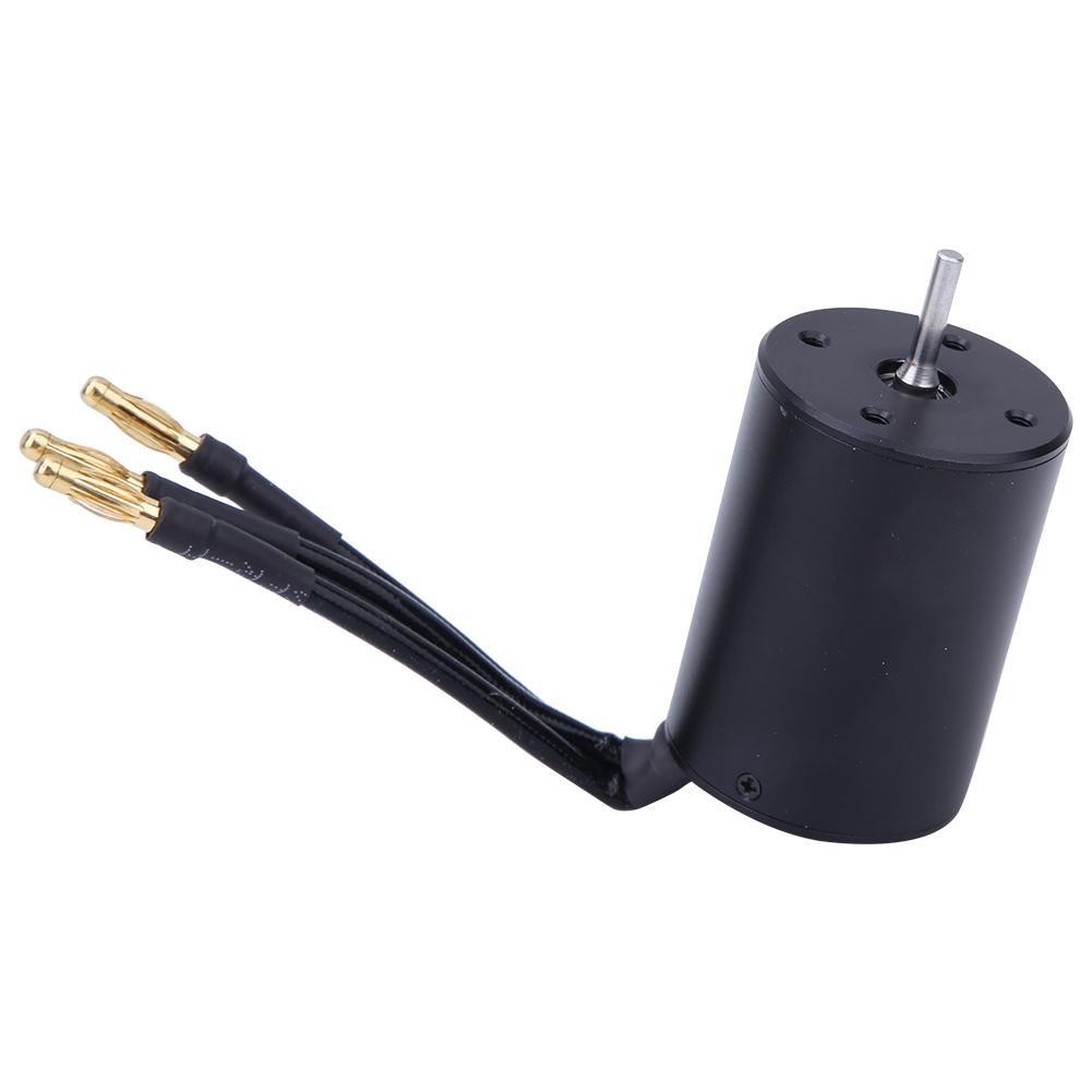 1 10 Brushless Car Accessory 3650 Brushless Motor Waterproof All Black Customized Non Inductive RC Toy Motor