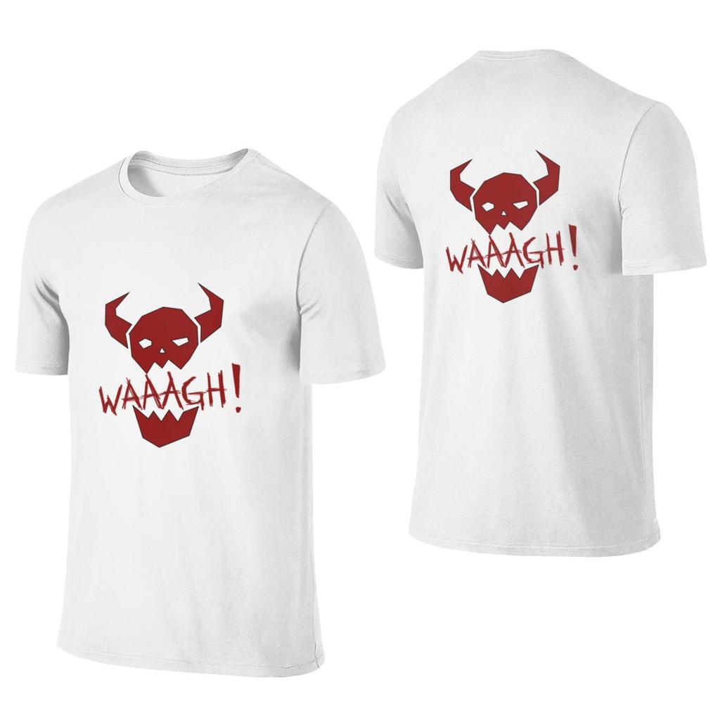 Camiseta Reversible Versátil Ork Waaagh Estilo Bosque Colores Frescos Brillantes Manga Corta
