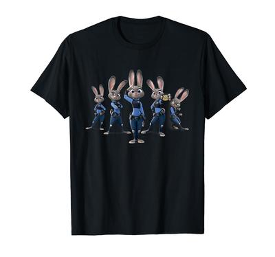 Disney Zootopia Judy Hopps Multi-Pose T-Shirt