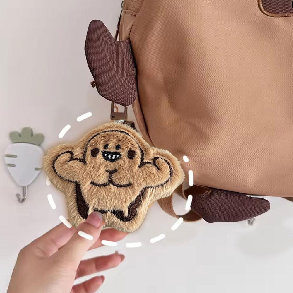 Niedliche Cartoon Plüsch Kakerlake Puppe Schlüsselanhänger Weiche Stoffpuppen Taschenanhänger Dekoration Auto Schlüsselanhänger Zubehör Mädchen Geschenke