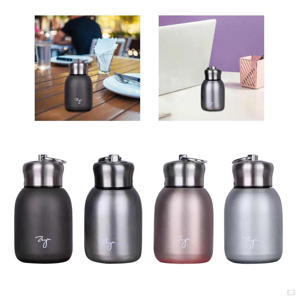 Mini Thermal Mug Stainless Steel Travel Drink Water Bottle Beverage Tumbler Cup for
