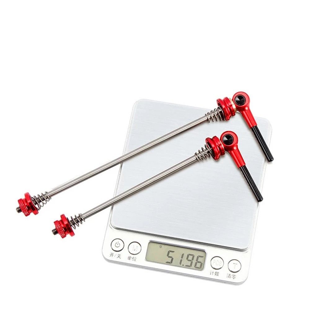 Bike Quick Skewers Ti Titanium Axle Wheel Hub Skewer Wheel Tire Lever Bicycle Quick Release Skewer