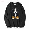 Inktastic Bernese Mountain Dog T Shirt Kiniart Bmd Cute Drawing Illustration Vintage Washed Stylish Homme Stretched Versatile